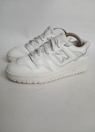 Кожаные кроссовки new balance