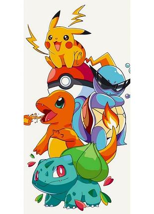 Картина за номерами "круті покемони" 16080-ac 40x80 см