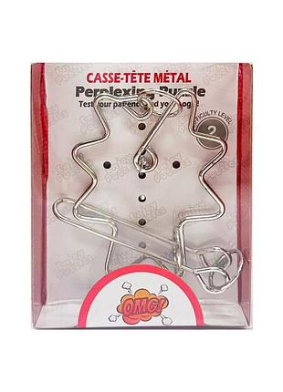 Металлическая головоломка "perplexing puzzle" 5562d-4, 2 сложность