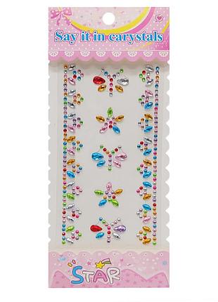 Наклейки декоративные xy-005-14 для авто, ноутбуков, телефонов