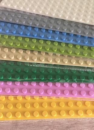 Пластина для лего дупло, lego duplo 51х25 см (розовый)