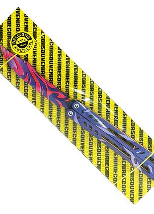 Сувенирный деревянный нож, модель "бабочка ripple" bal-rip