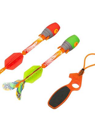 Игрушечный пускатель серии "air storm" zing as610 sky ripperz с двумя ракетами