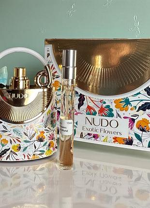 Fragrance world nudo exotic flowers женская парфюмированная вода 10