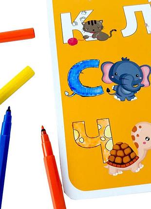 Навчальний килимок азбука-цифри 129053 для дівчаток а3 3
