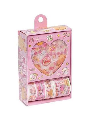 Набір декоративний скотч xm-jd2890c(pink)