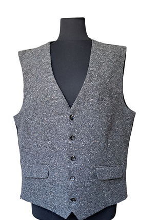 Твидовый, теплый жилет next signature (100% british wool) | размер xl (44r)