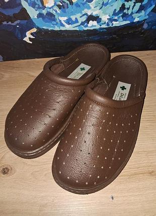 Шкіряні медичні капці drluigi(36р., 22,5см)