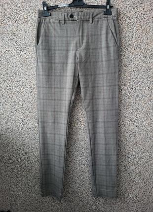 Класичні штани брюки чоловічі в клітинку