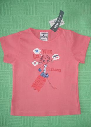 Футболка kid's graffiti на девочку 4-5 лет
