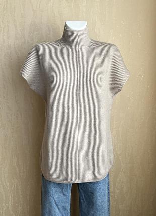 Max mara, вовняний жилет, светр без рукавів