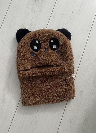 Шапка шлем зимова
