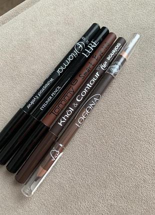 Набір з 5 олівців для очей