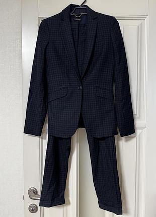 Вовняний костюм від massimo dutti