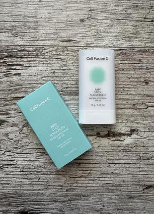 Сонцезахисний стік cell fusion c airy stick sunscreen