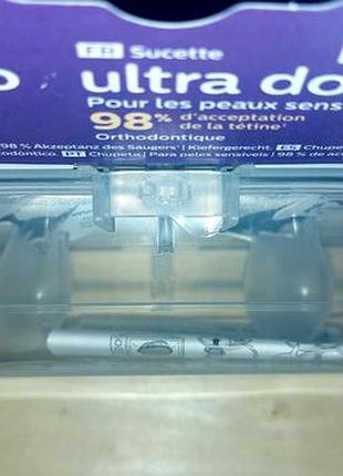 Пустушки phillips ultra soft 6-18міс. 2