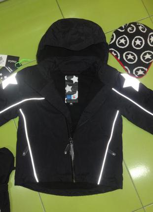 Зимняя куртка molo 110 краги reima и шапка melton подарок!1 фото