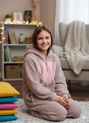 Теплий сліп чоловічок для дівчинки fat face