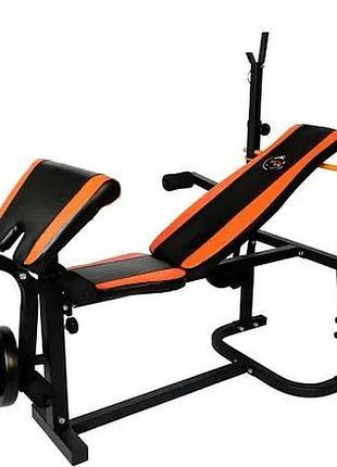 Скамья для жима универсальная wcg 0020, приставка скотча