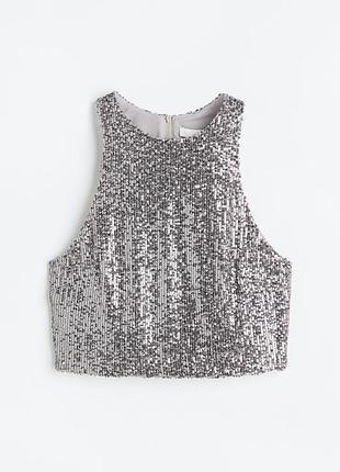 Топ  з блискітками