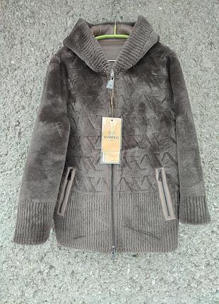 Еко дублянка шуба двохстороння