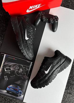 Чоловічі кросівки nike p-6000 m all black white
