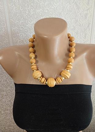 Намисто дерев'яне