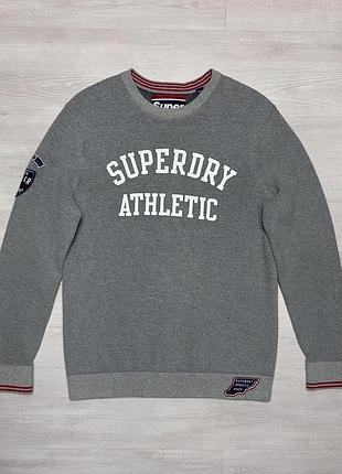 Superdry sport.label’84 брендовий сірий чоловічий светр толстовка англія 🏴󠁧󠁢󠁥󠁮󠁧󠁿 оригінал