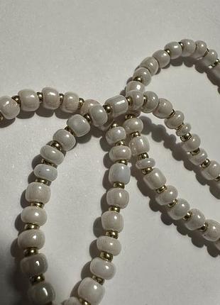 Кольє з бісеру