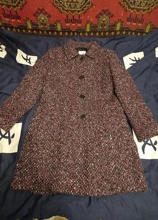 Жіноче напівшерстяне пальто, демісезонне, b. франція, р. 48-50