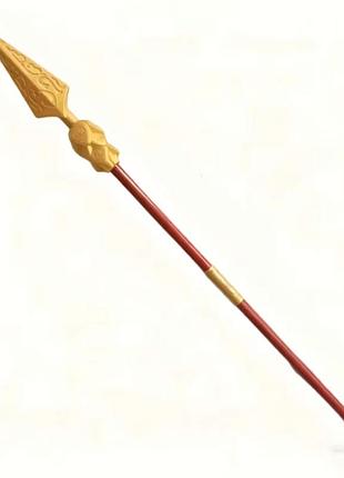 Копьё 98 см спартанского воина/индейца двухцветное складное. пластик