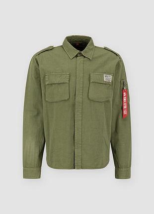 Alpha industries military olive overshirt