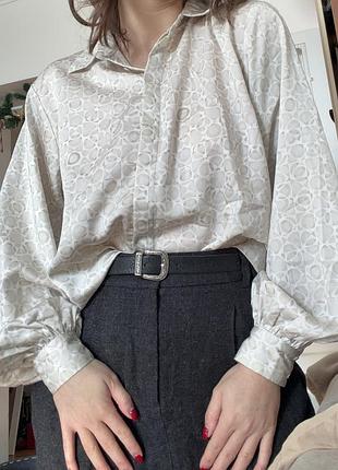 Класична жіноча сорочка блуза вінтаж old money