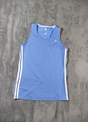 Синя майка adidas clima cool