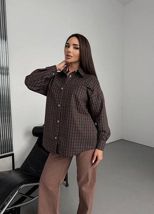 Рубашка в клетку 5