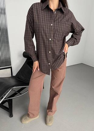 Рубашка в клетку 3