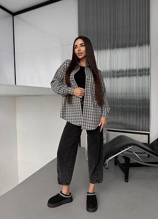 Рубашка в клетку 8