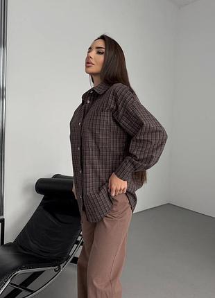 Рубашка в клетку 9