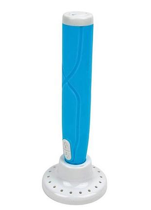 Набір для творчості 3d ручка ak 0011(blue) 17 см, 9 трафаретів