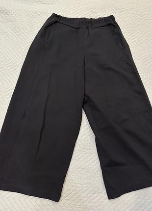 Штани класичні жіночі , чорні широкі