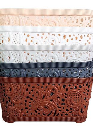 Gt-4-7 контейнер ажур gusto, 4,7 л (195х300х110 мм) в асорт.