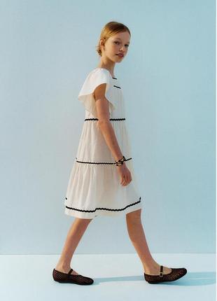 Літня бавовняна сукня плаття zara