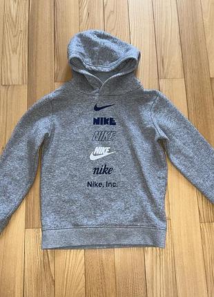 Комплект толстовка брюки nike рост 116-122 оригинал костюм с начесом