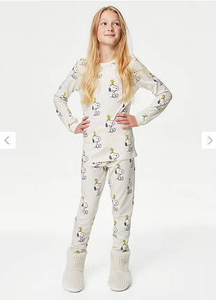 Хлопковая пижама от m&amp;s на 10-11 лет