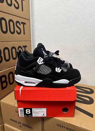 Кросівки nike jordan 4 white thunder