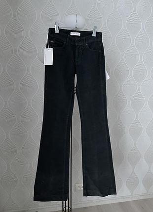 Вельветові штани кльош у розмірі xs