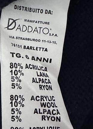 Тепла сукня msgm на дівчинку. 6 років. оригінал 5