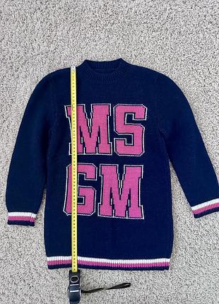 Тепла сукня msgm на дівчинку. 6 років. оригінал 2