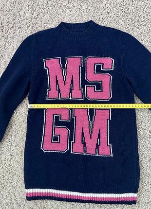 Тепла сукня msgm на дівчинку. 6 років. оригінал 4