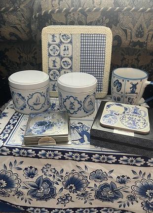 Посуд в стилі delft